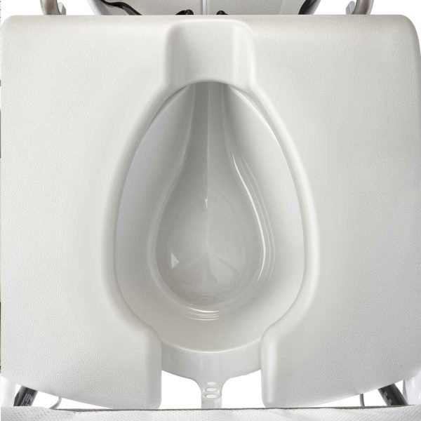 Etac Clean/Swift - Commode Pan with Lid and Handle - Grey - Image 4