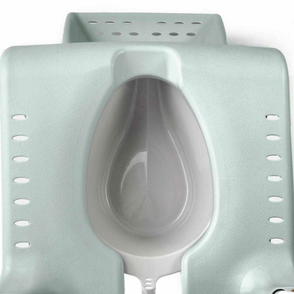 Etac Clean/Swift - Commode Pan with Lid and Handle - Grey - Image 5
