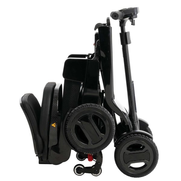 Pride Go Go Carbon Fibre Folding Scooter - Black - Image 3